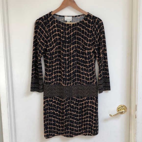 DONNA MORGAN print dress. Lightweight, wrinklefree - Picture 1 of 2